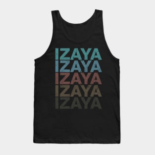 Vintage Proud Name Izaya Personalized Birthday Retro Tank Top